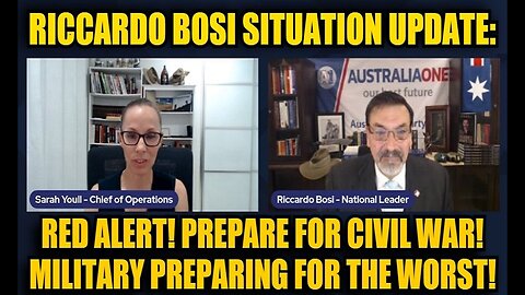 Sarah Youll & Riccardo Bosi : Update Today 11/19/24 - Red Alert! Prepare For Civil War! Military Preparing For The Worst!