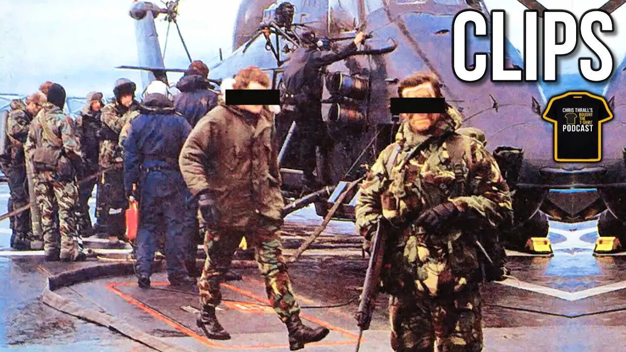 Two Choppers Crashed Rescuing The SAS | Bought The T-Shirt Podcast CLIPS