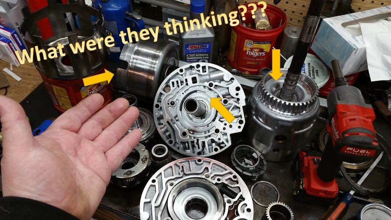 The Good, Bad, and Ugly Part2! Inspection of our donor 4L60e continues...