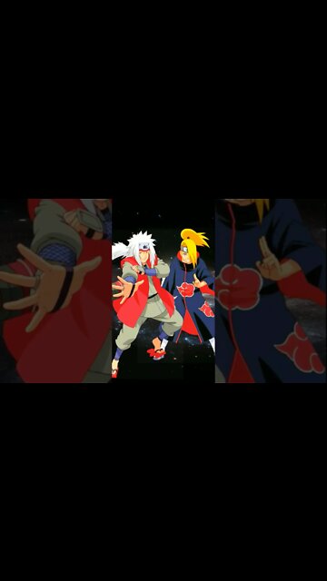 WHO IS STRONGEST?? - JIRAIYA VS AKATSUKI.#shorts