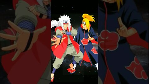 WHO IS STRONGEST?? - JIRAIYA VS AKATSUKI.#shorts