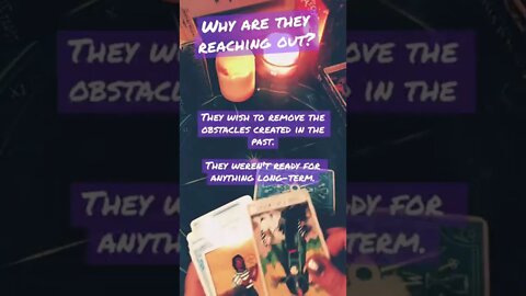 Why are they reaching you? ✨🦋✨