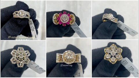 Diamond Ring Designs For Women with Price!! diamond goldrin