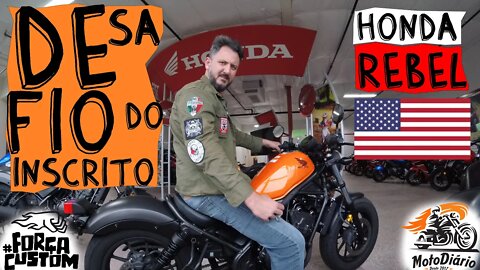 Nova Honda Rebel 500: Review direto dos EUA