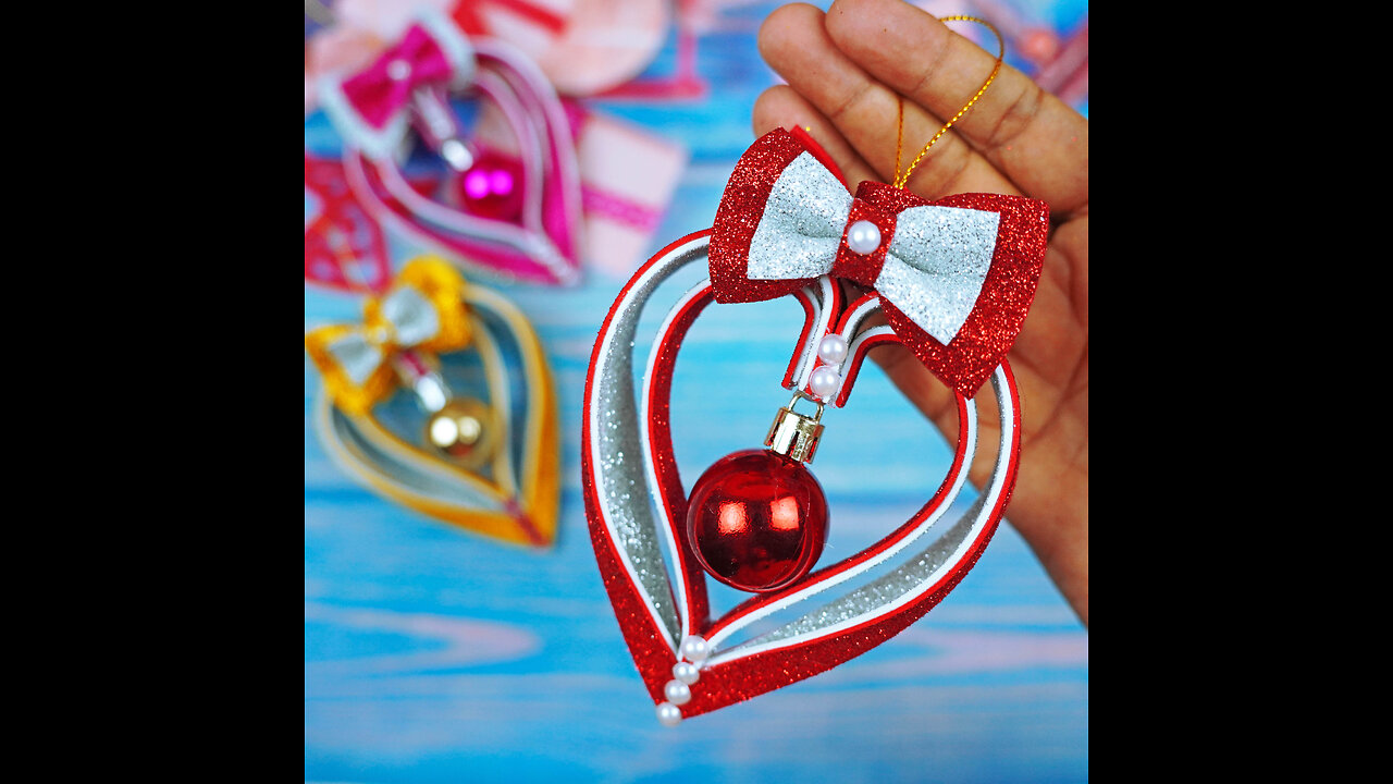 Amazing Idea! Christmas Ornaments Making | Handmade Easy & Charming Crafts For Upcoming Xmas Holiday