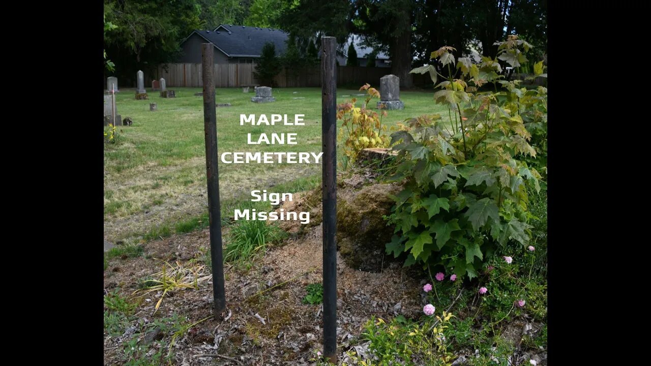 Ride Along with Q #335 - Maple Lane Cemetery - Sherwood, OR - Photos by Q Madp