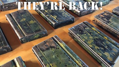 Rhodesian Camo FAL Magazines BACK at Mike's Militaria!