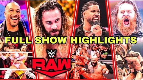 WWE Monday night raw highlights today 5 SEP 2023 // Raw today full highlights WWE