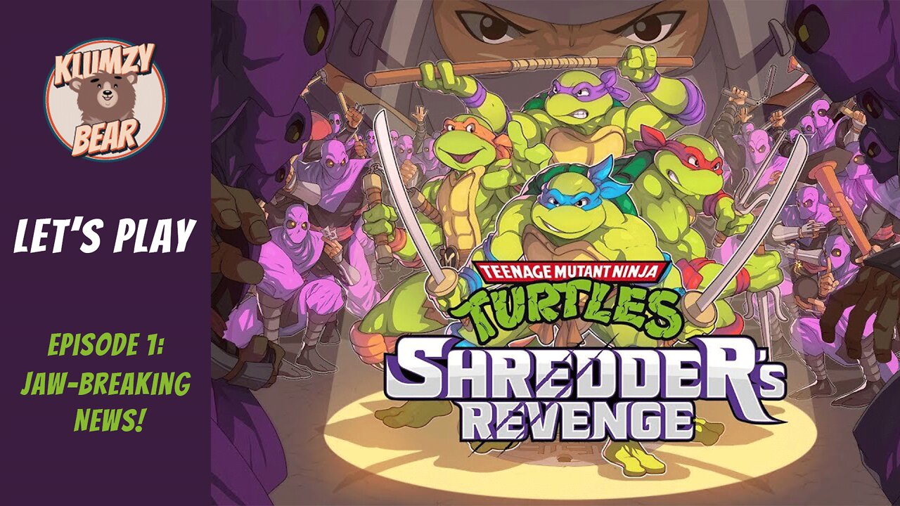 Teenage Mutant Ninja Turtles Shredder's Revenge - Let's Play: Episode 1 Jaw Breaking News