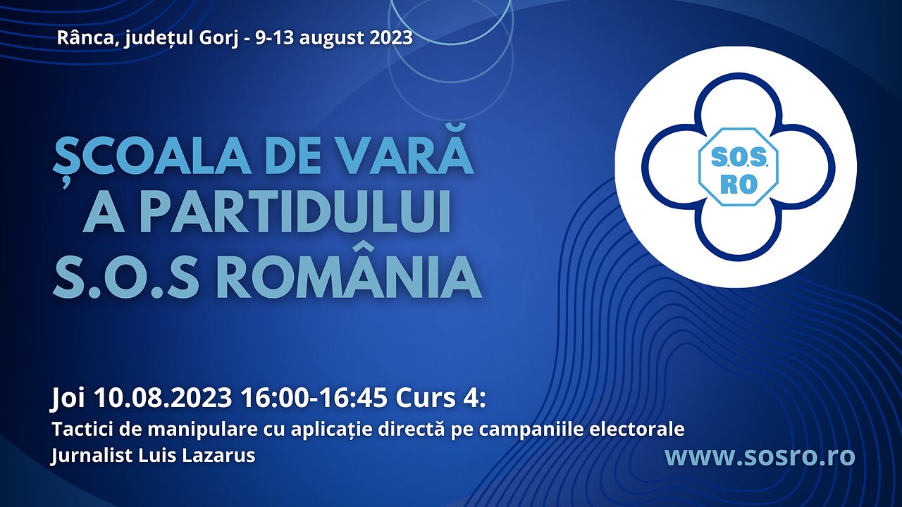 Tactici de manipulare cu aplicație directă pe campaniile electorale - Luis Lazarus