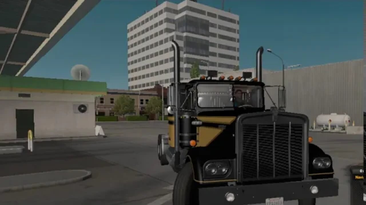 American Truck Simulator (Apologies for the Lag)