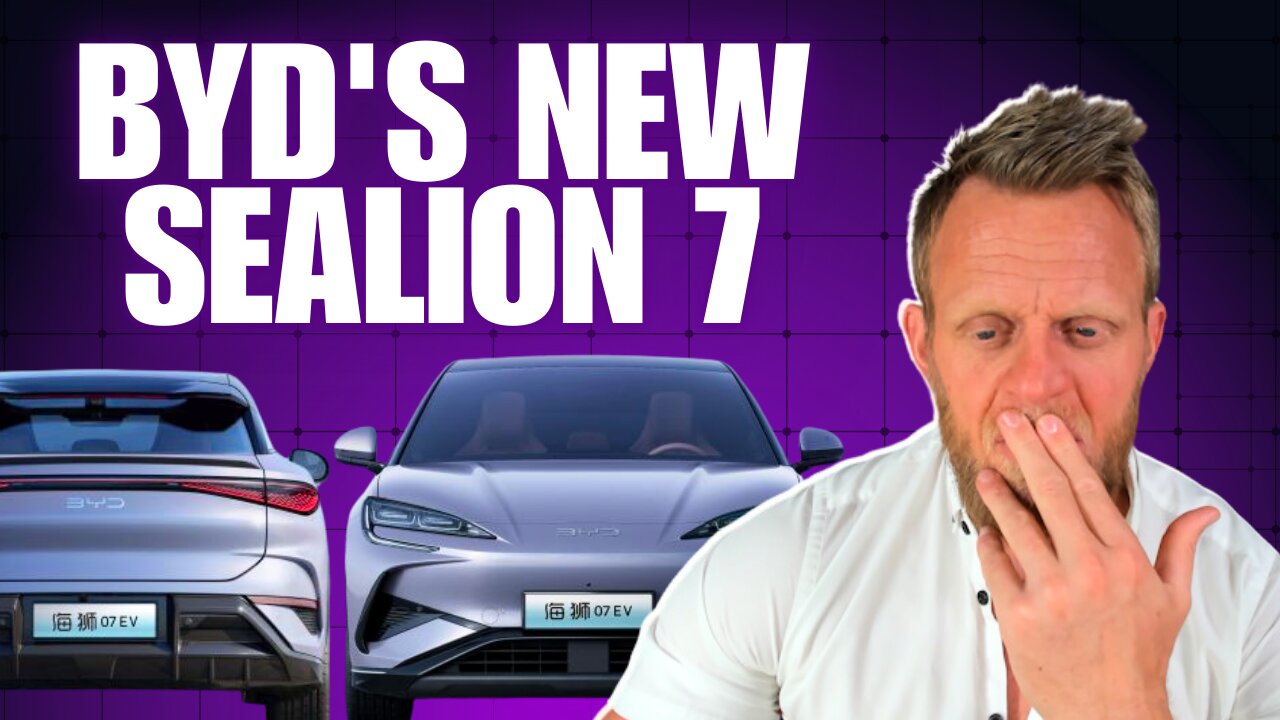 BYD's NEW Sealion 7 is a Tesla Model Y Juniper & Xpeng G6 rival