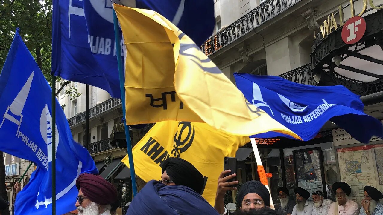 Khalistan Protest Indian HC London