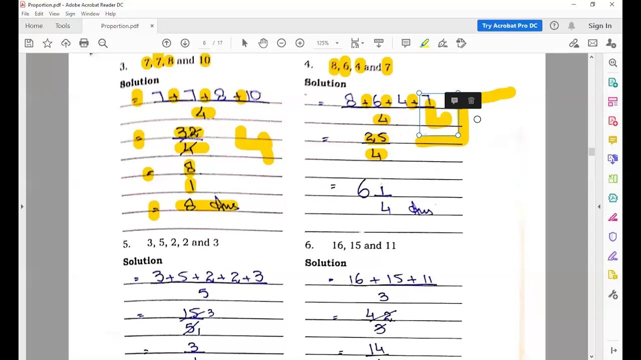 Math A Class IV 6 1 2021