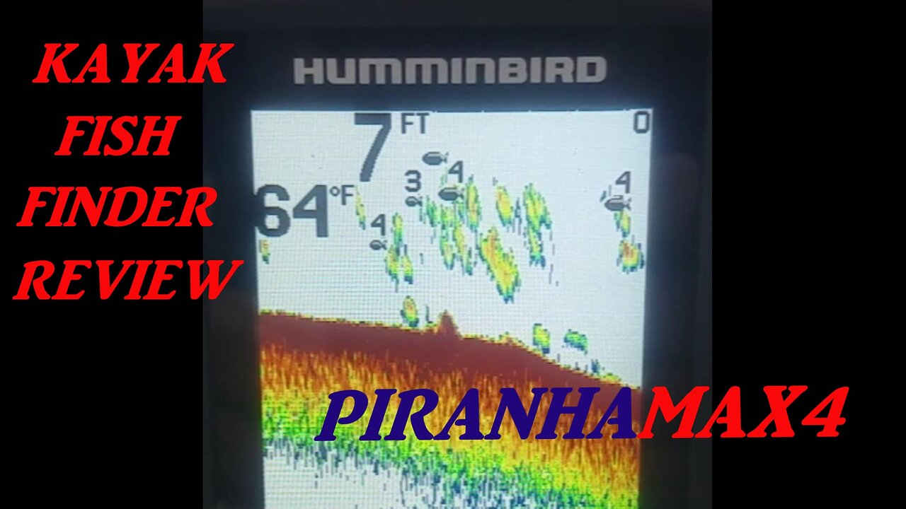 HUMMINBIRD PIRANHAMAX4 KAYAK FISHFINDER