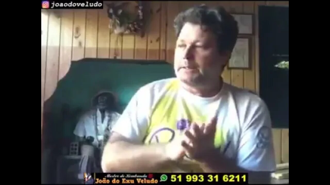 Preto Velho pagador de contas das Casas Bahia
