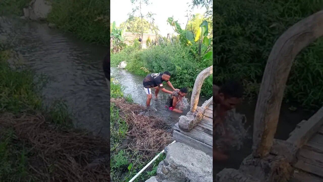 #Short LUCU BANGET KELAKUAN HUSEIN TUNU DAN AMBOM KAYAK TOM AND JERRY