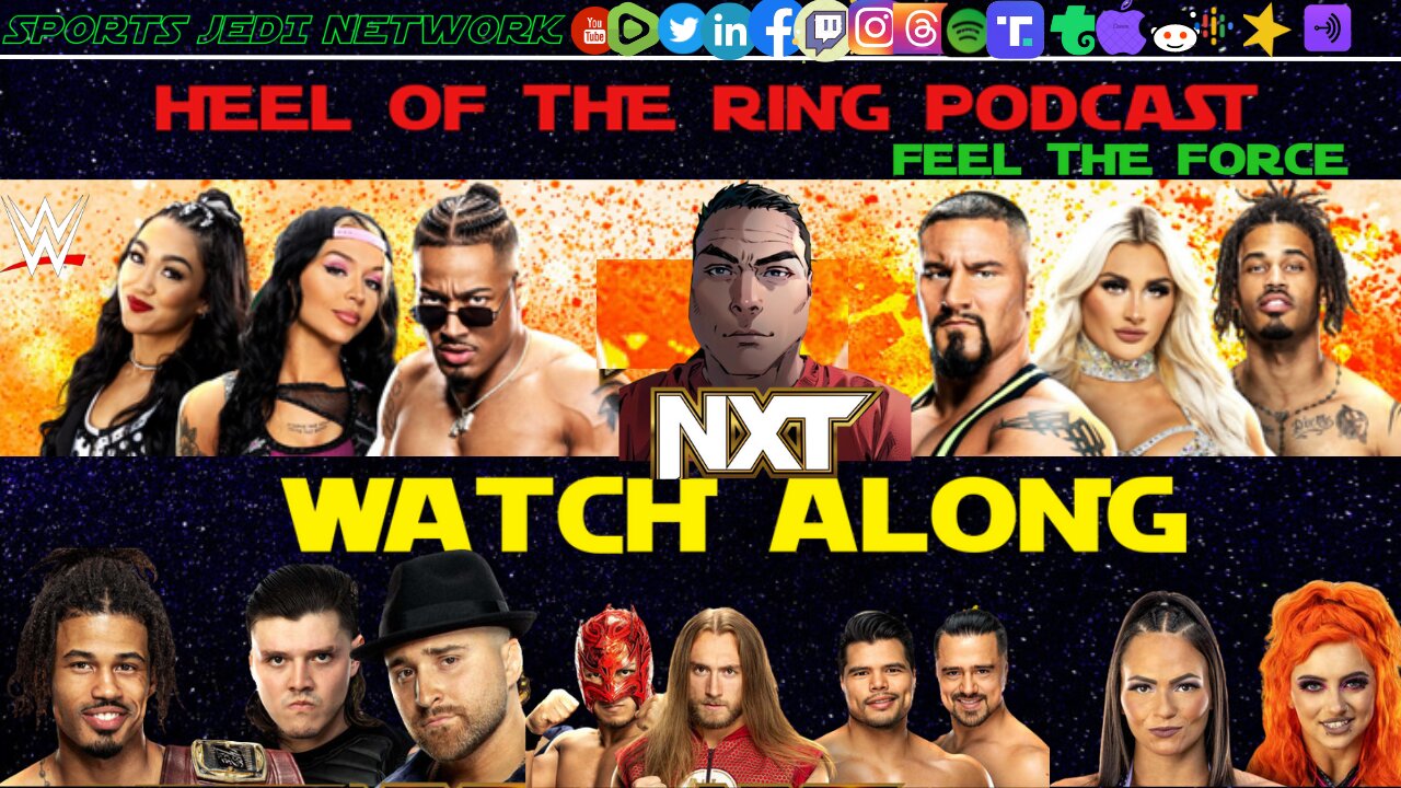 🟡WWENXT Live Reactions & Watch Along (No Footage Shown)|Dom Mysterio vs Wes Lee - The Don's back