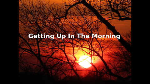 Mental Health Problems - Getting Up In The Morning