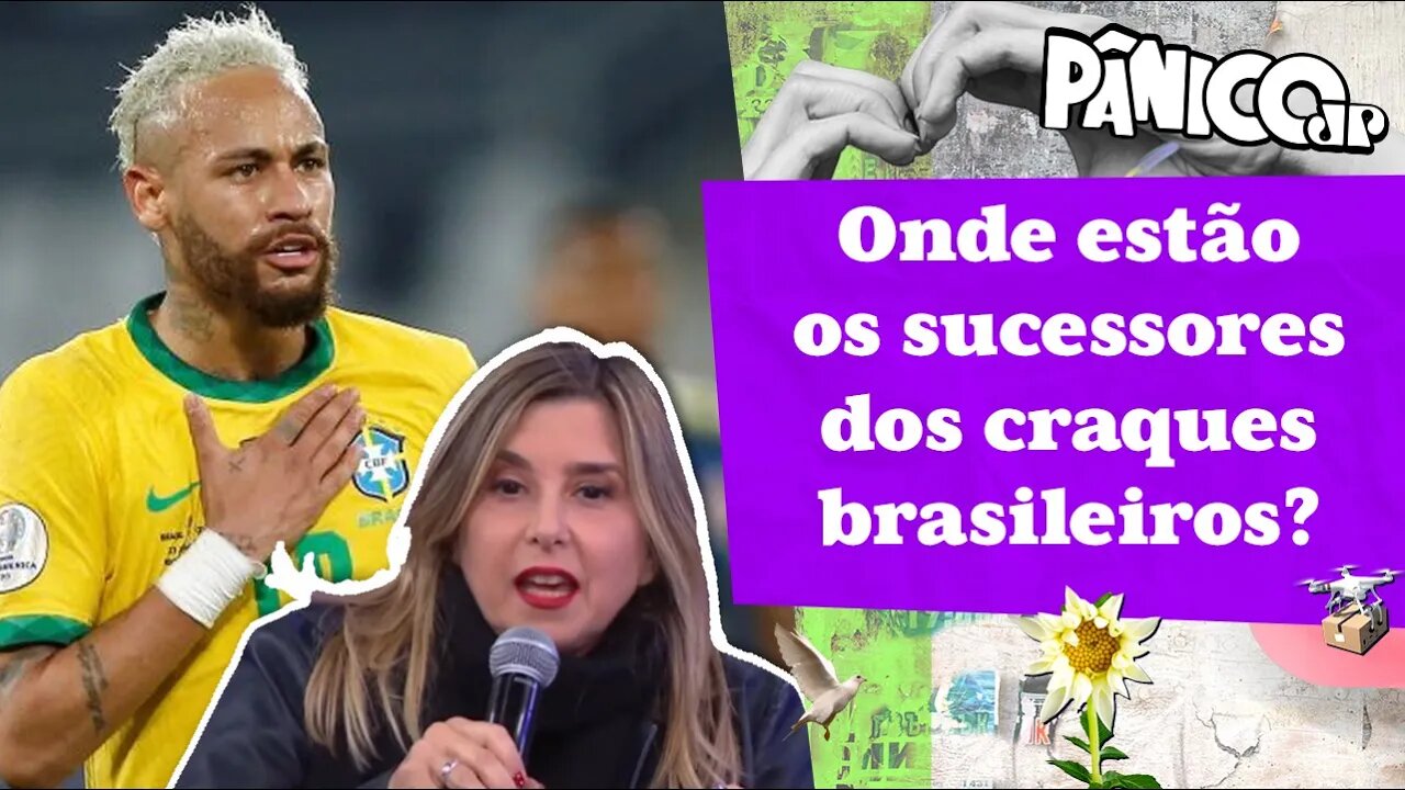 MYLENA CIRIBELLI: “NÃO TEMOS OUTROS NOMES FORTES NO FUTEBOL E FICA TUDO EM CIMA DO NEYMAR”