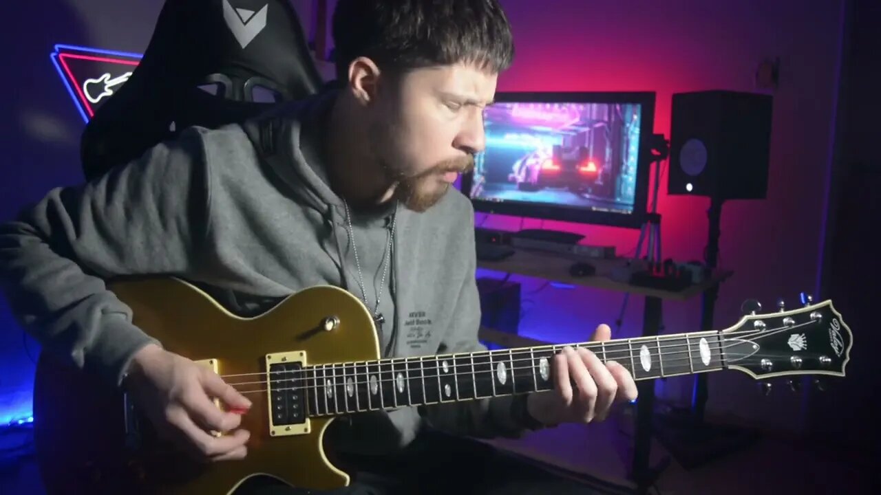 Grande Y Fuerte 25 Años (Versión Argentina) - Solo De Guitarra - Gabi Villagra 🎸🔥👍🏻