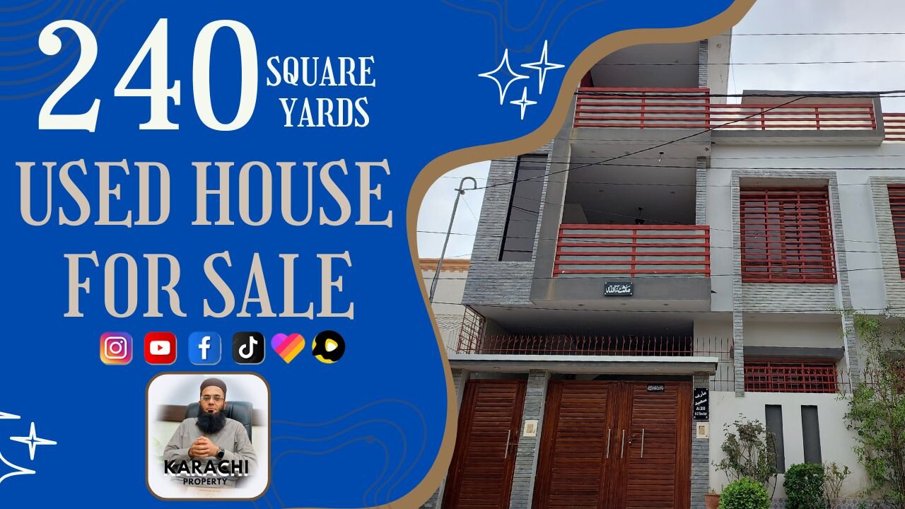 240 Square Yards Ground Plus One House - Sector V Gulshan-e-Maymar