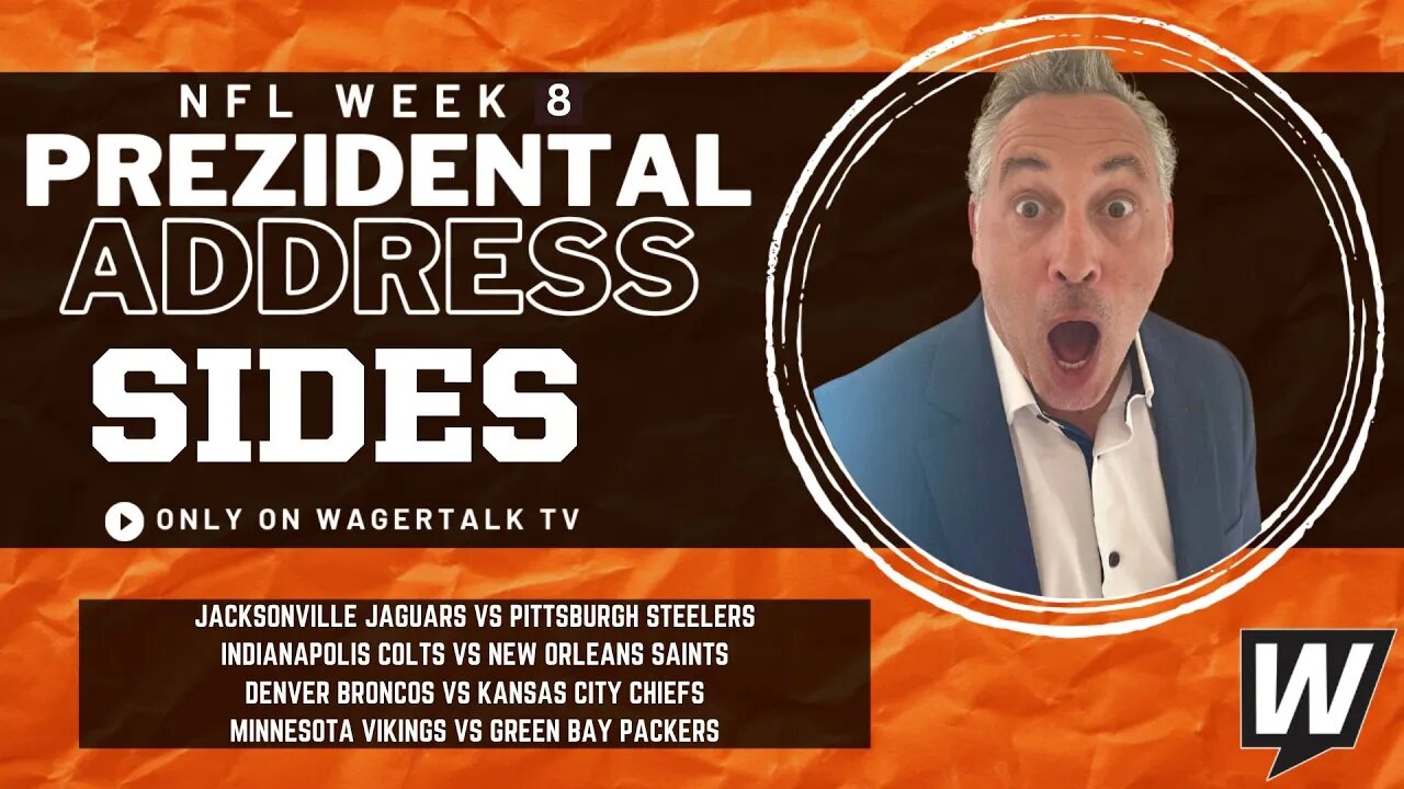 2023 NFL Week 8 Predictions | NFL Picks on Every Week 8 Game Part 1 | NFL Prezidential Address