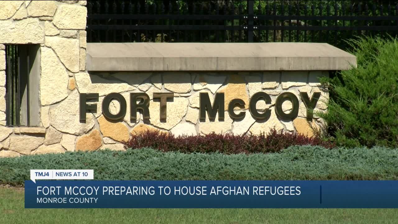 Wisconsin's Fort McCoy preparing to receive Afghan refugees