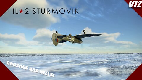 Realistic Airplane Crashes and Kills V12 | IL-2 Sturmovik