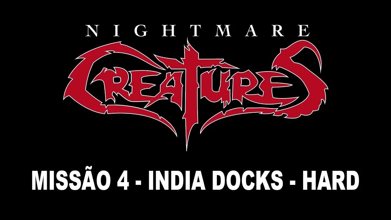 [PS1] - Nightmare Creatures - [Missão 4 - India Docks] - Dificuldade Hard - [HD]