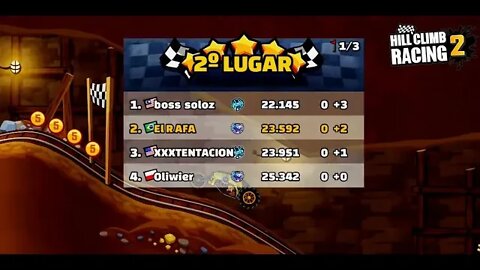 #hillclimbracing2 #corrida ENTRE NA EQUIPE , NOME OS LEOES !