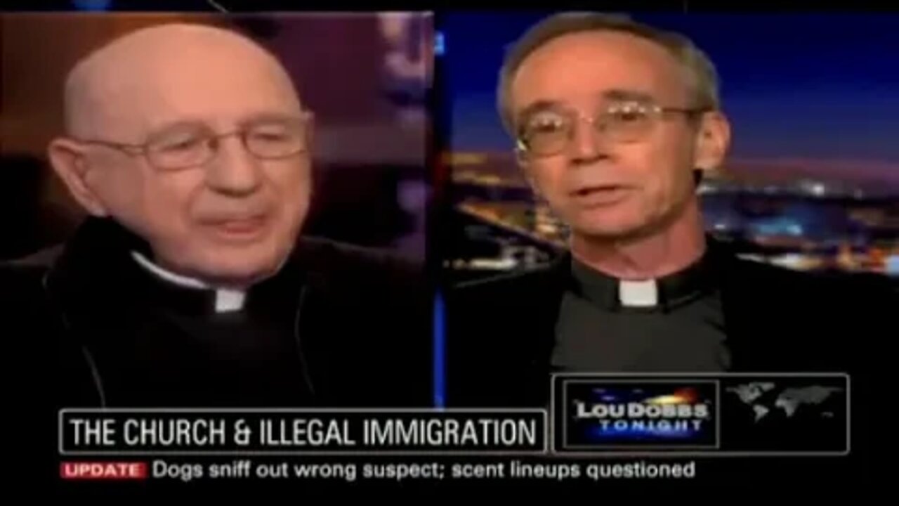 Lou Dobbs exposes Jesuit priest live on CNN! (October 5th 2009) His house was shot at afterwards....