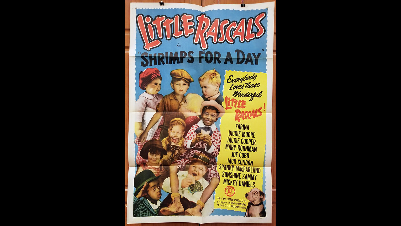 Shrimps for a Day is a 1934 Little rascals (colorized) short comedy film