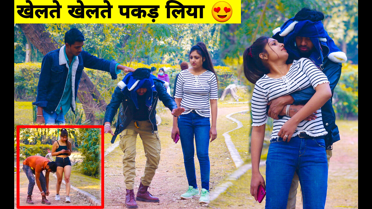 Most Romantic Video 😍 On Cute Girls || Best Video 😂 || #rahulfun