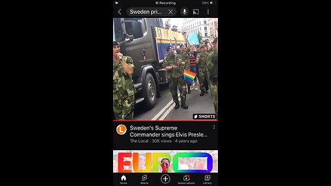 Sweden Soldiers Gay Pride 🏳️‍🌈 2018