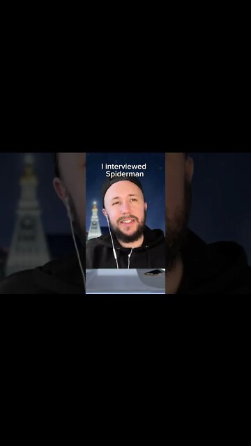 Doing a lockdown interview with Spiderman 2