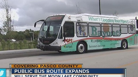 Much needed bus route coming to Moon Lake