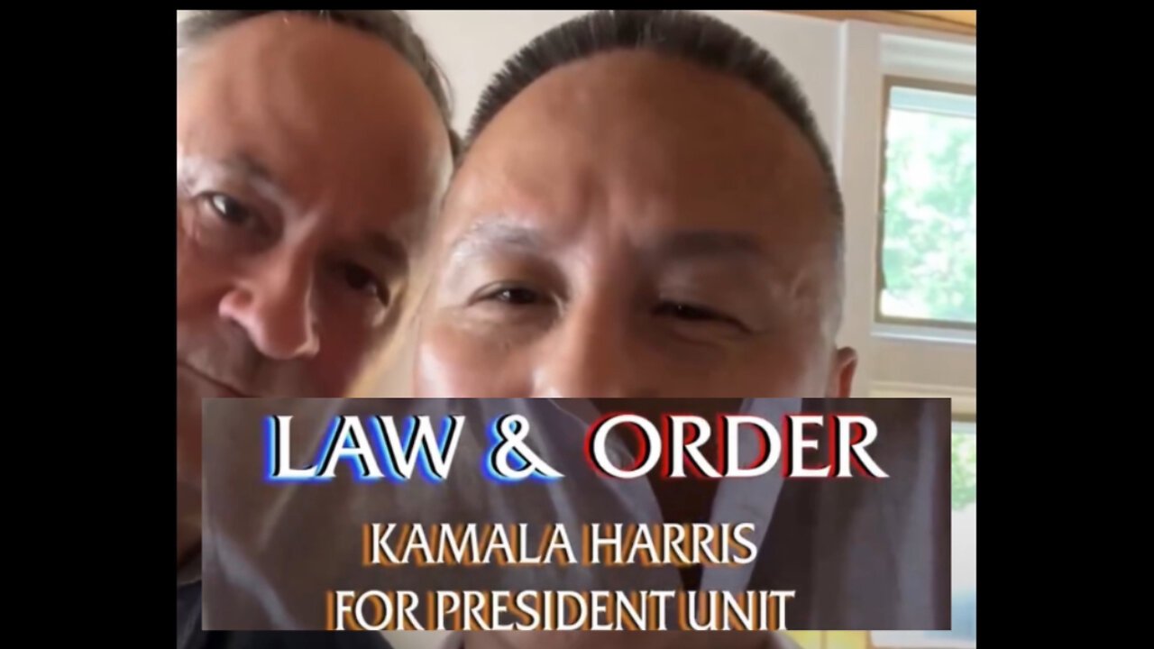 🚨 Law and Order has teamed up with Kamala Harris and her Husband.