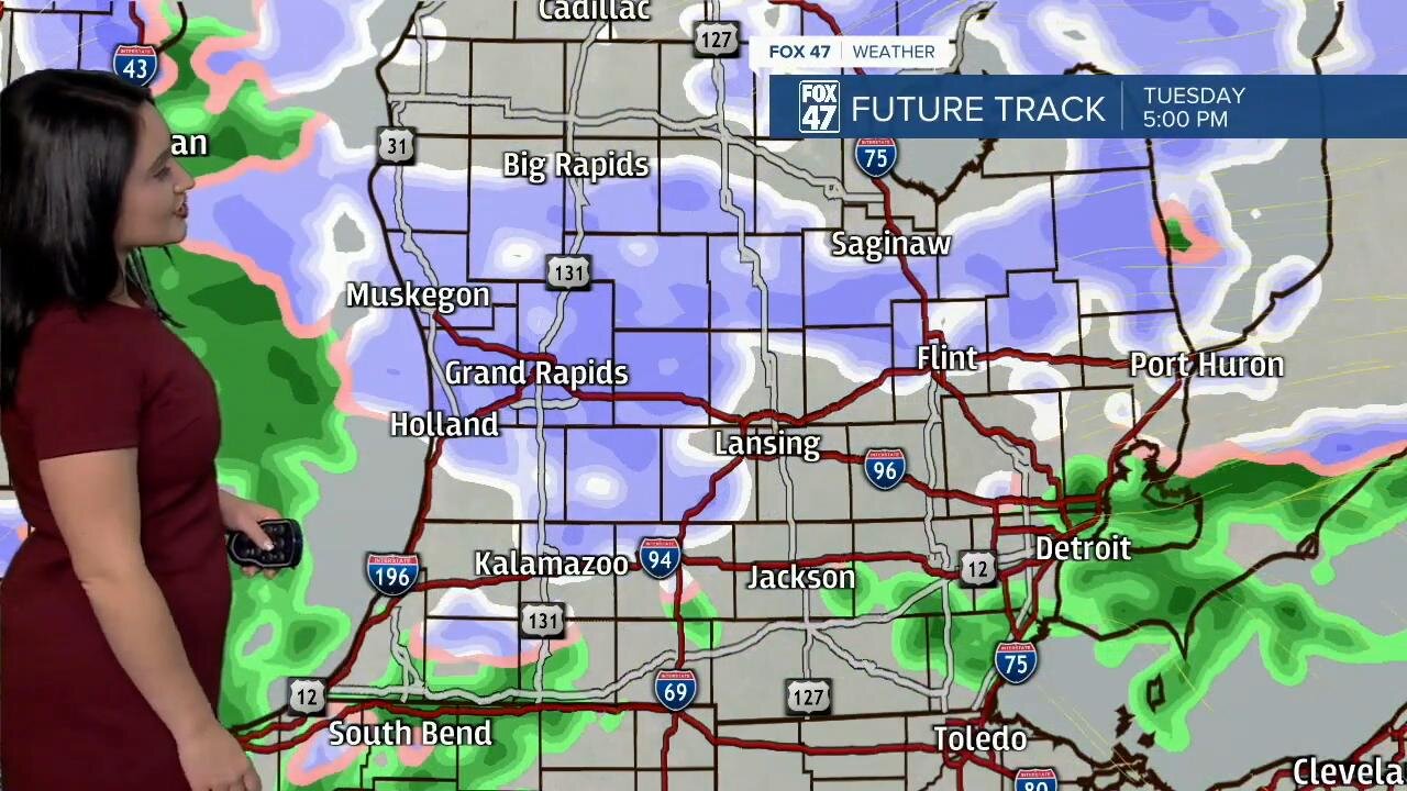 Today's Forecast: Cloudy, cold, snow develops