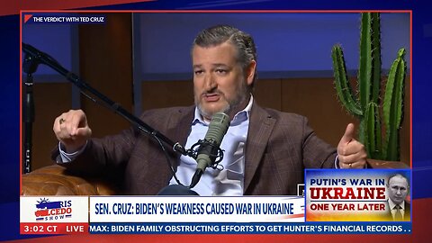 Joe Biden is responsible for the war in Ukraine: Ted Cruz