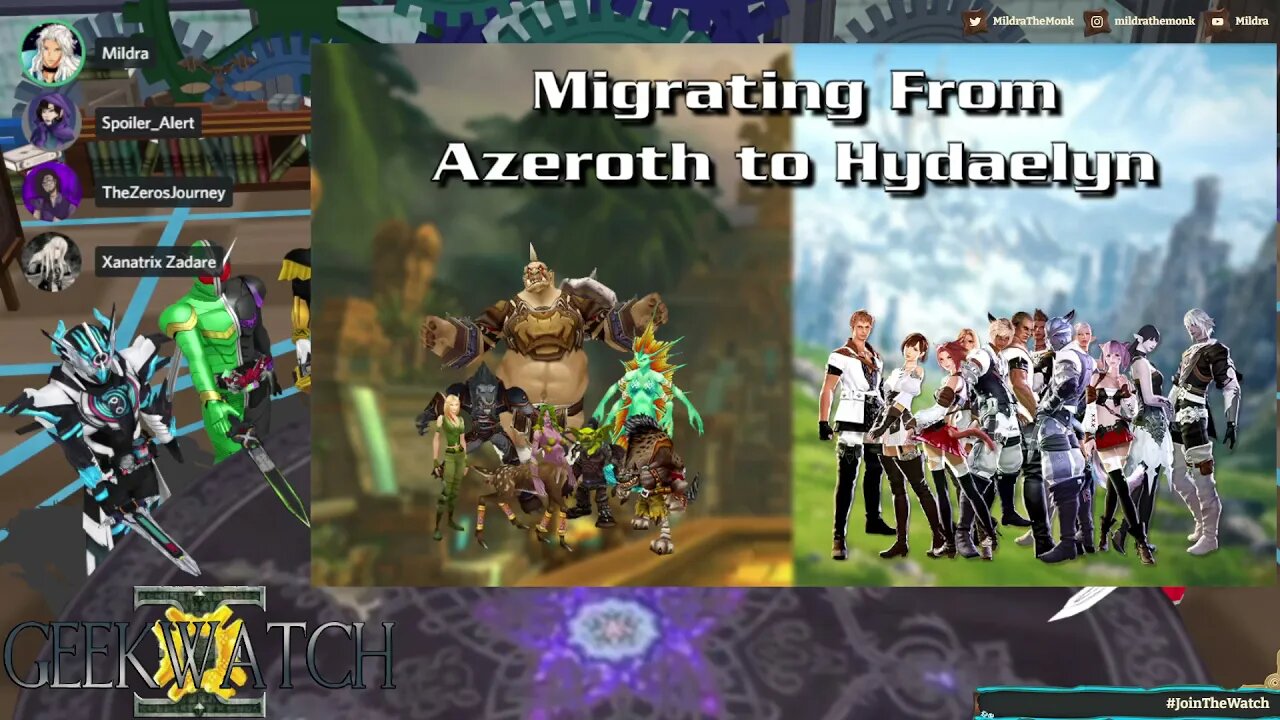 GeekWatch #61: Migrating From Azeroth to Hydaelyn