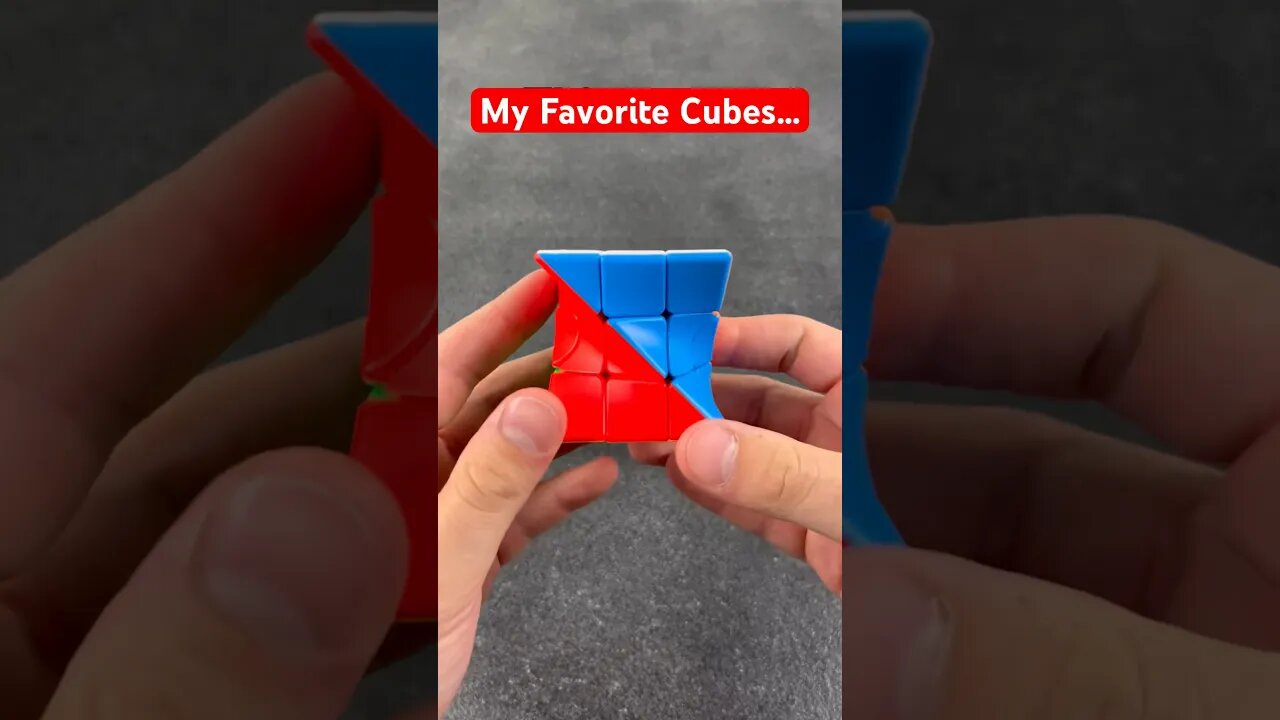 My Favorite 3x3 Cubes! 🔥 #rubikscube #cubing #cube