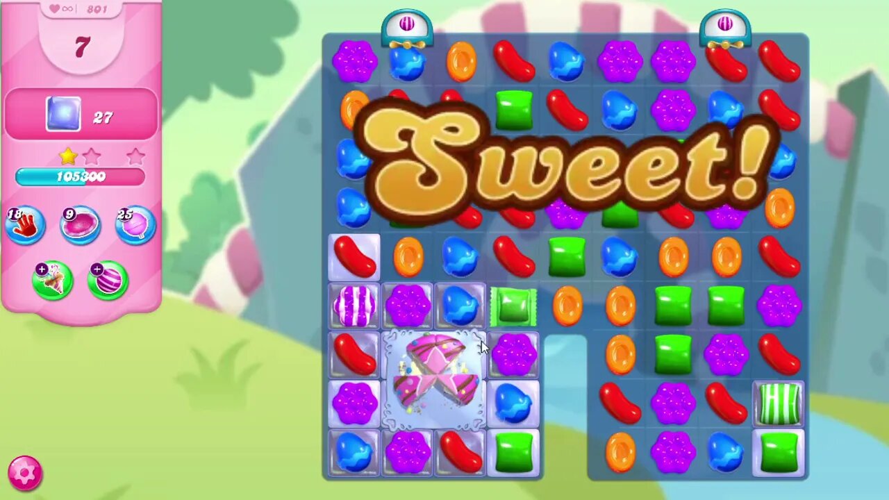 Candy Crush Saga Level 801