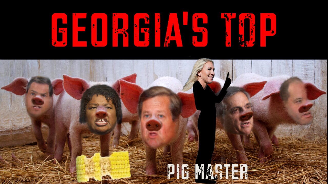 E1 S1 Dirty Peach 5 Little Political Piggies