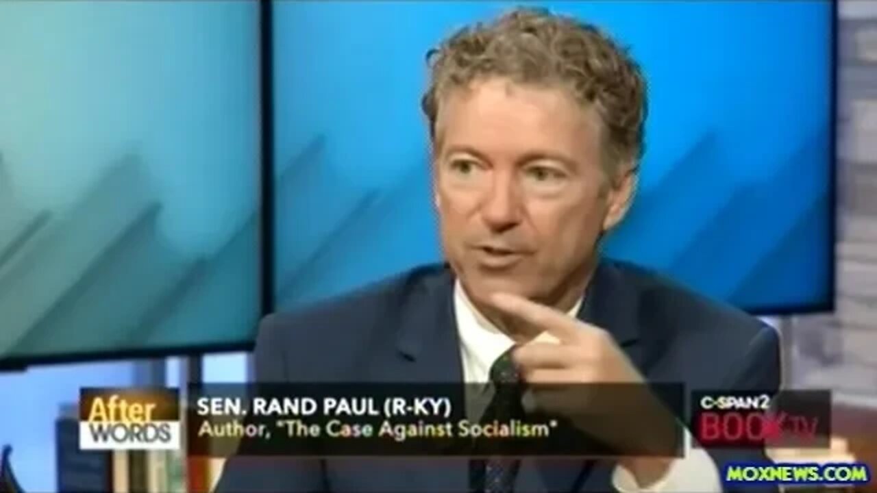 Rand Paul "We've Gotten To The Point Where We Have Propaganda Filling Our Airwaves!"