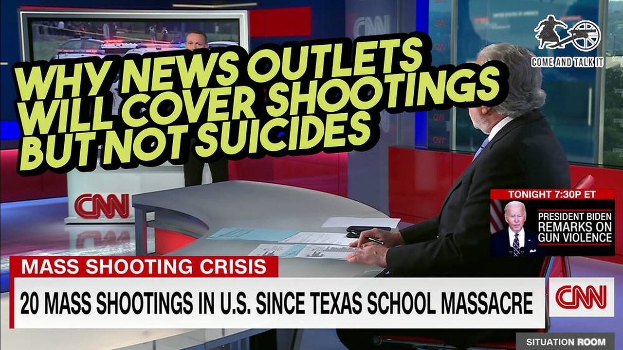 Why News Outlets Will Cover Shootings But Not Suicides