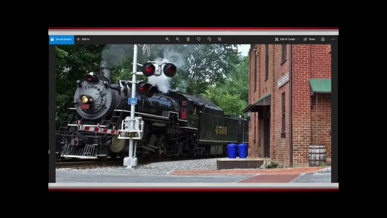 The Summer Wells Steam Train - What If The Train and Carousel Are Not At Same Location?