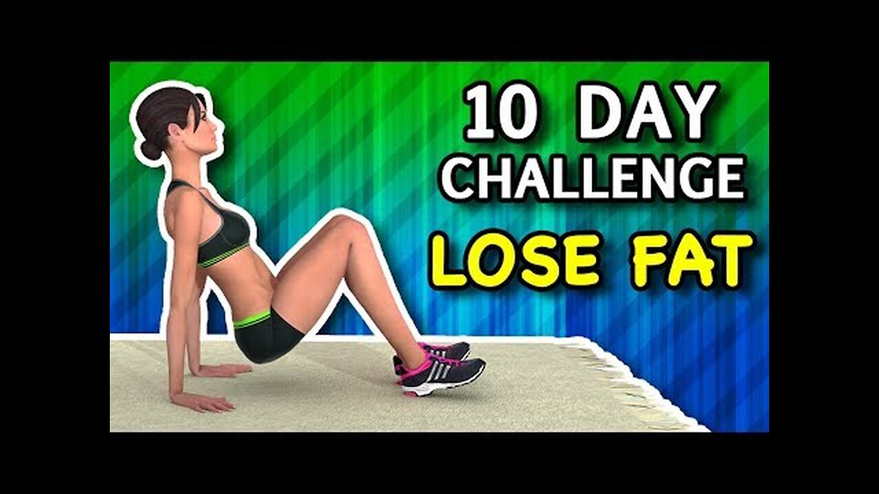 10 Day Challenge - 10 Minute Workout To Lose Fat Fast