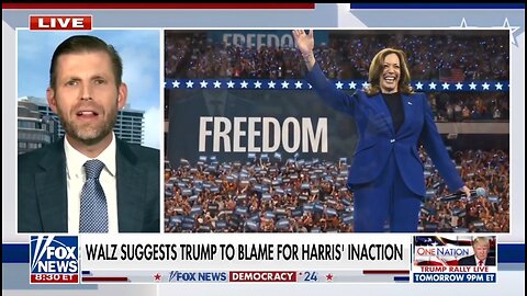 Eric Trump: Kamala's Not Serious About Solving The Border Problem