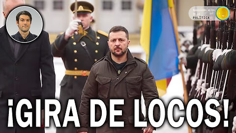 ¡GIRA DE LOCOS! Zelenski realiza una visita a Lituania con un discurso descabellado - DMP VIVO 85